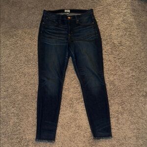 J. Crew Blue Skinny Jeans Dark Wash